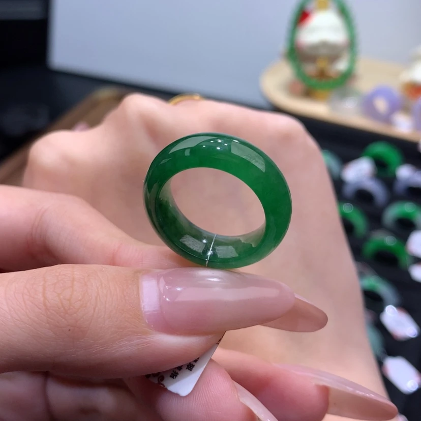 【闪购商品】未镶嵌戒指翡翠13-14