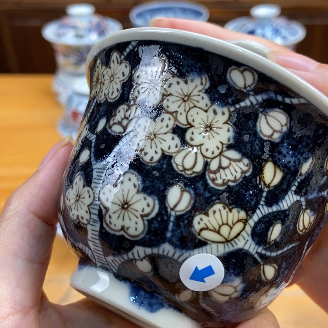 手绘现代茶具非古董