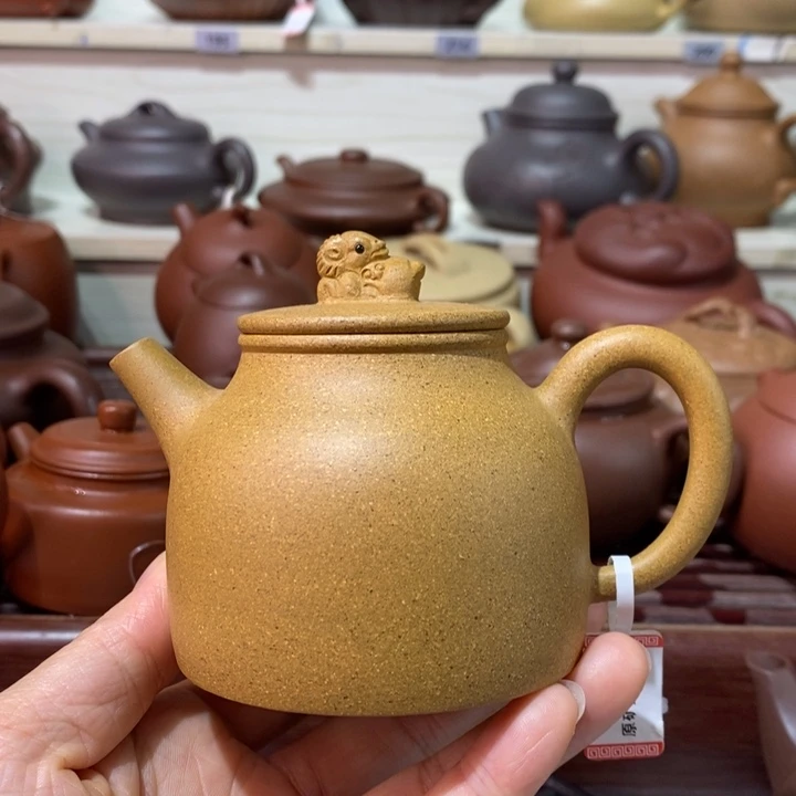 茶壶紫砂微瑕处理一把