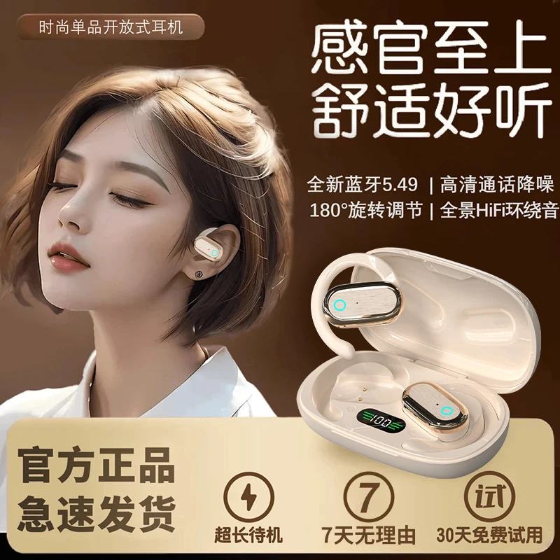 蓝牙耳机【柏林之声】超长续航运动超高音质降噪AI智能小助手上班