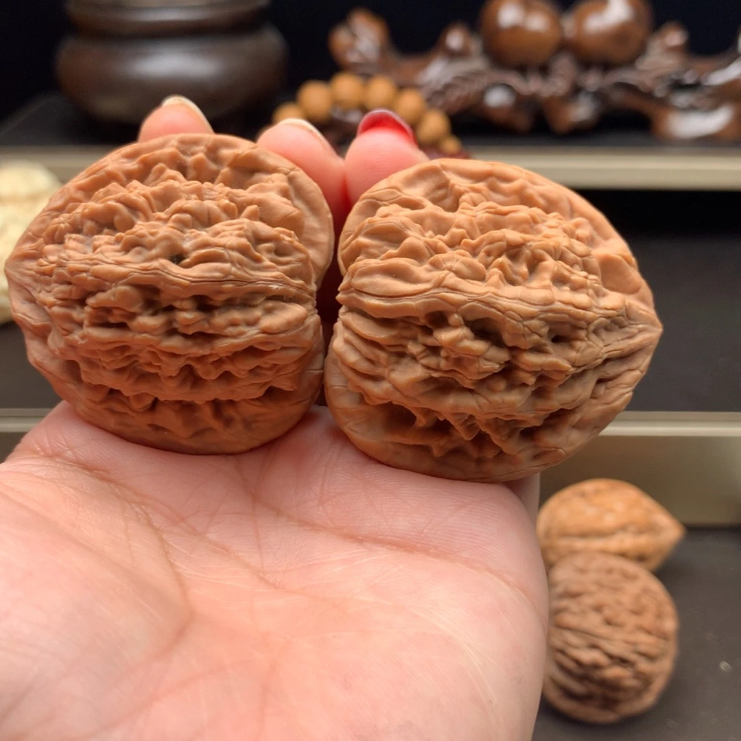 吊坠文玩核桃虎头王