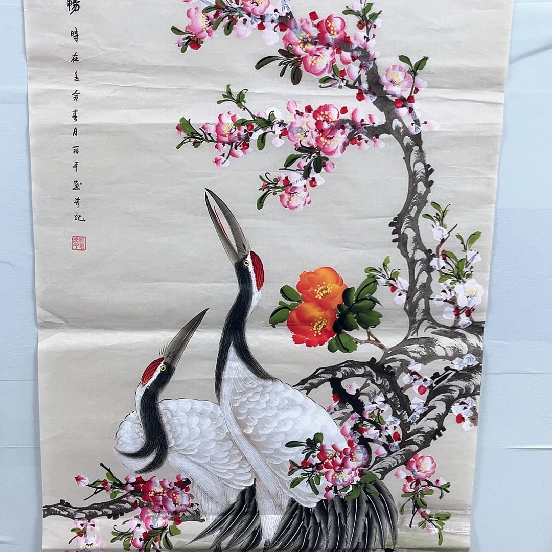 国画国画作品宣纸纯手绘