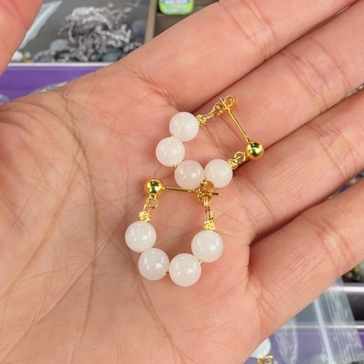 和田玉银S925镶嵌颈饰