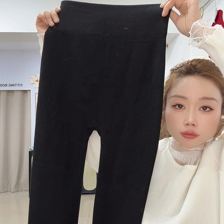 380克加绒打底裤100斤穿到200斤不掉档