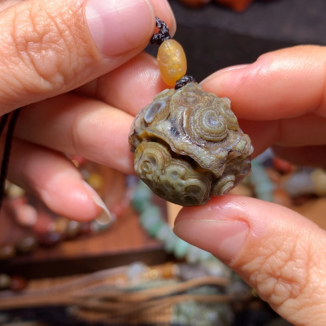 未镶嵌玛瑙/玉髓珠宝半成品