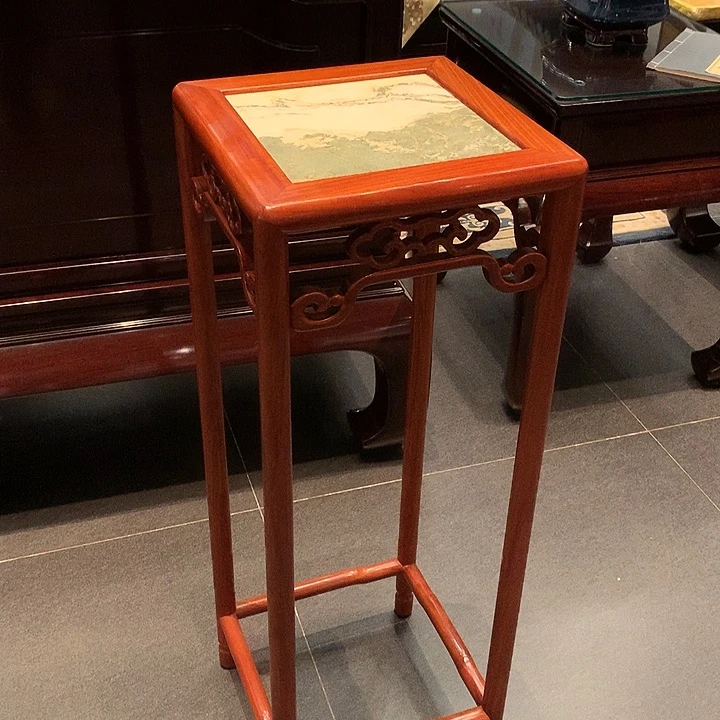 木云石面卡子花花架