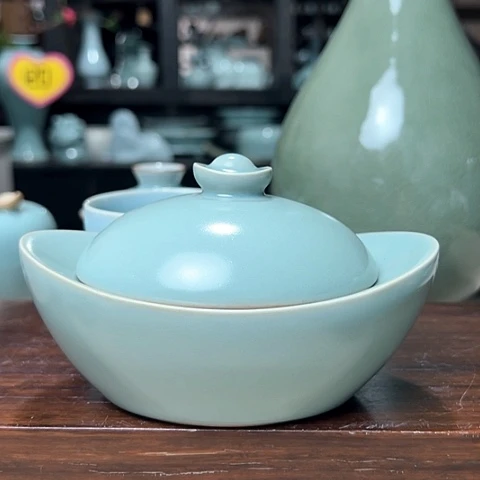 汝瓷仿古釉烟灰缸精品福利