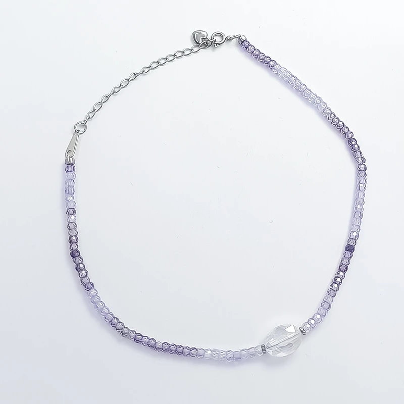 钛钢合成锆石脚链 RSS-55010 脚链欧美时尚精致小众高级感