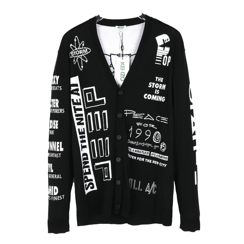 KENZO/肯佐 男士休闲针织开衫百搭外套 5CA1283CE99