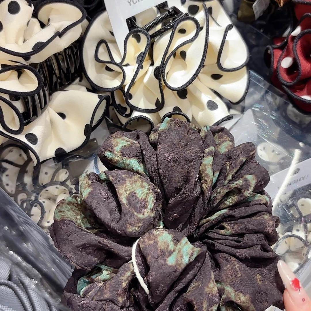 铁合金皮质发饰发夹