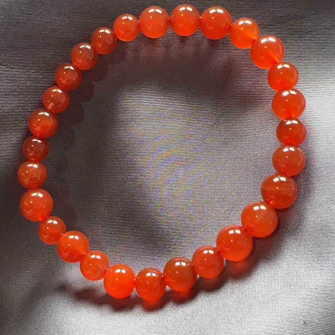 未镶嵌手串南红玛瑙