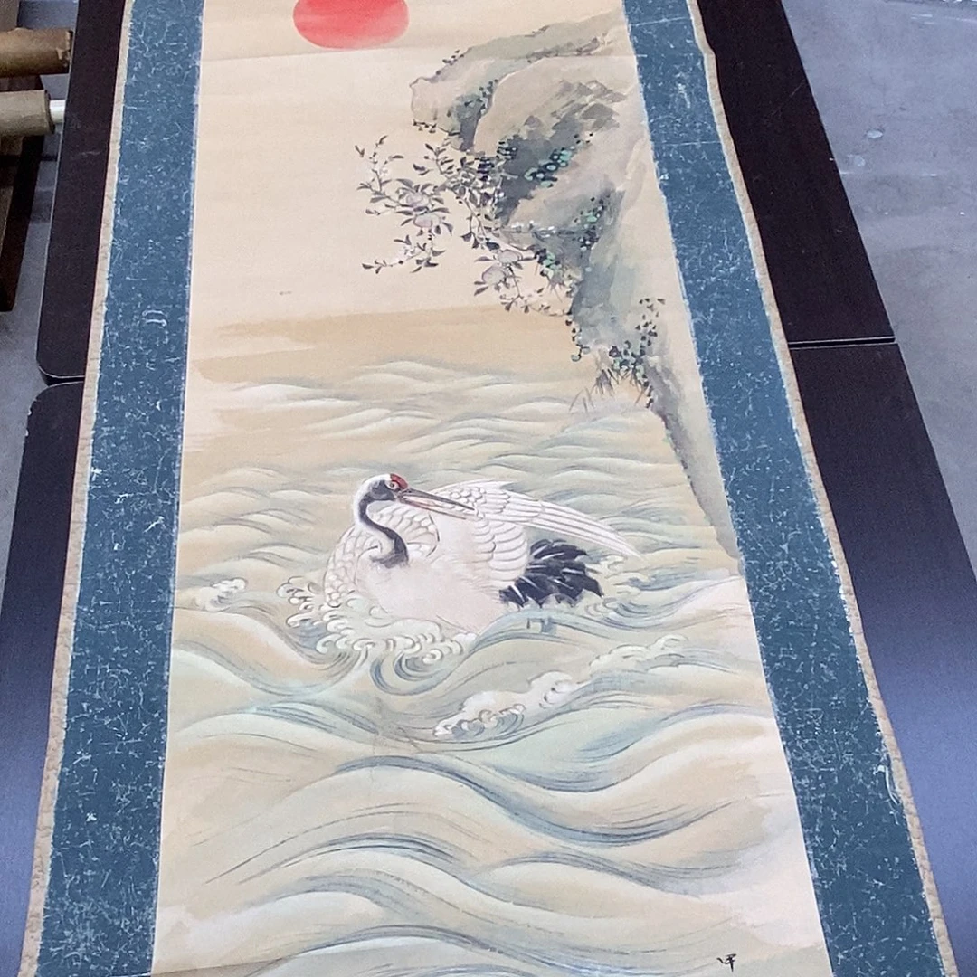 横款装饰画动物画