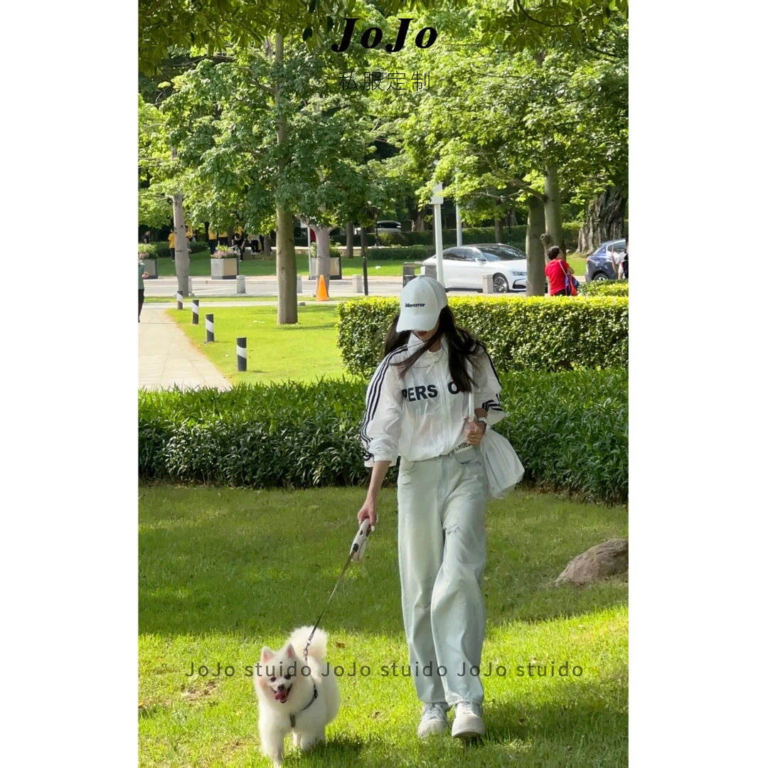 JOJO年度大清货！【月光蓝】中高腰复古水洗百搭宽松牛仔裤