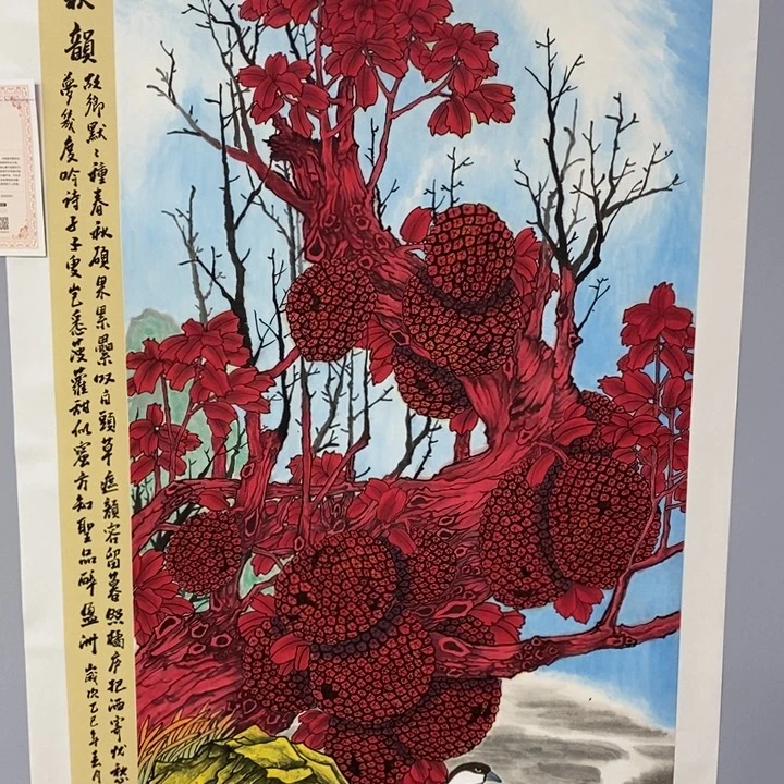 手绘作品等多种形式进行