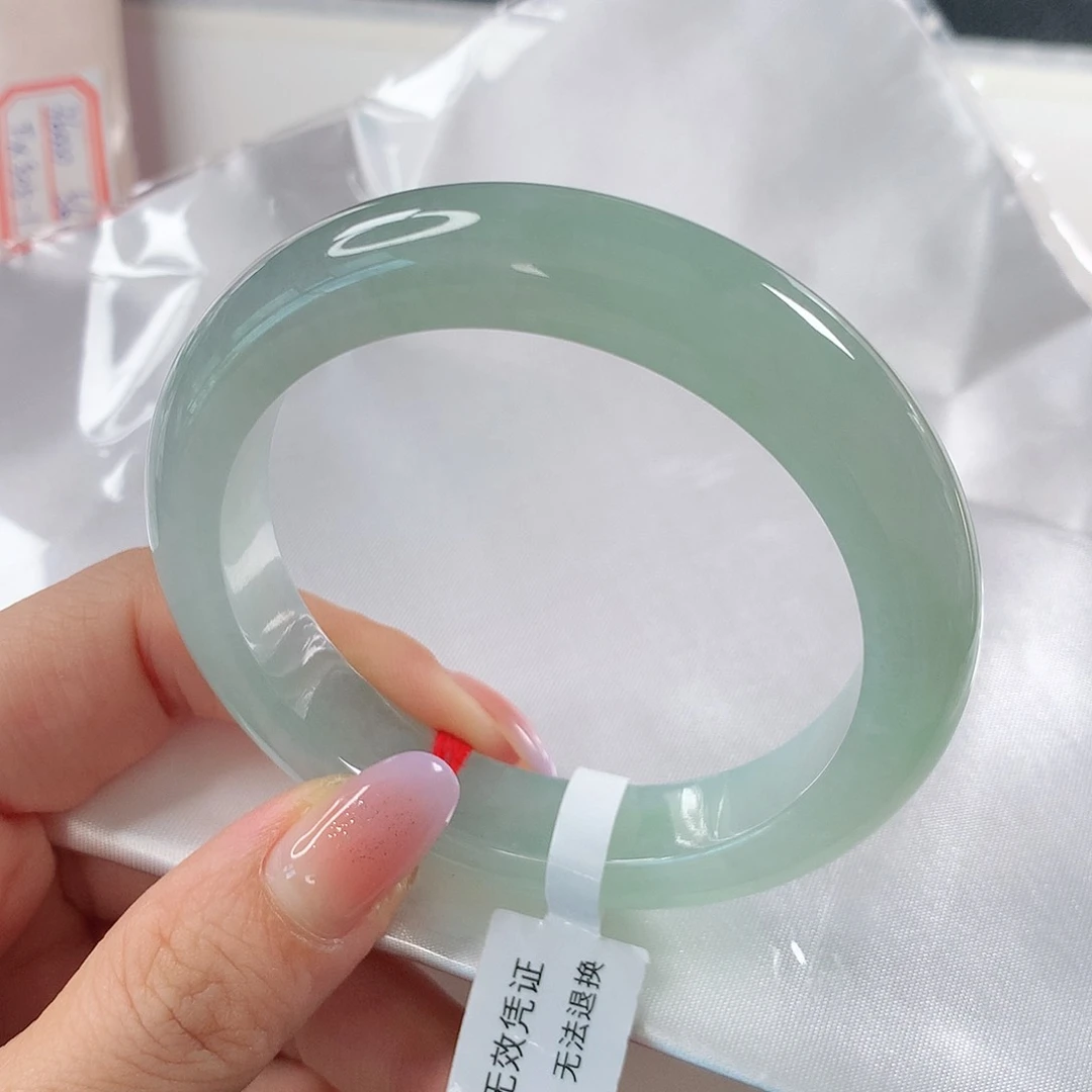 未镶嵌手镯翡翠R* 正圈