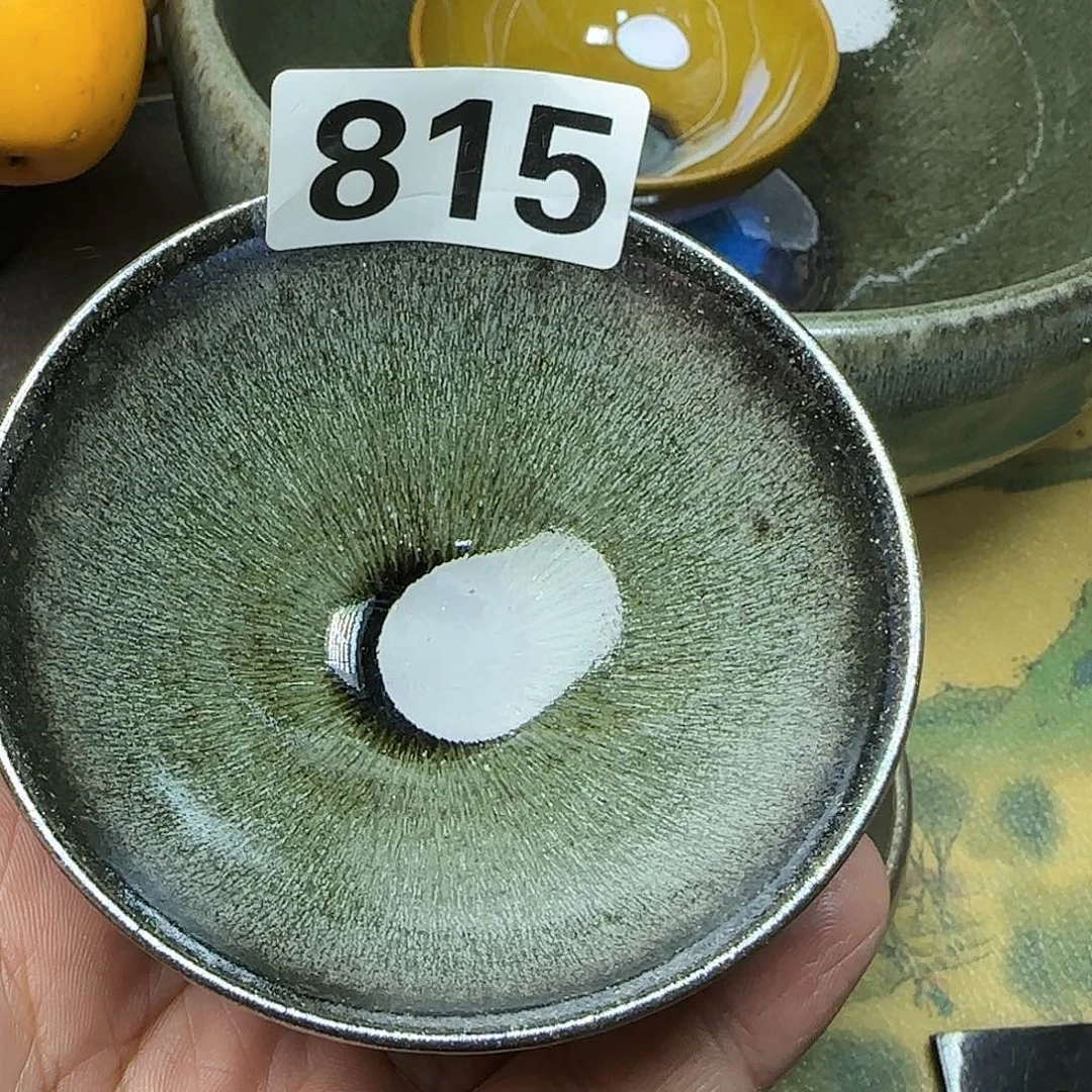 美***的茶盏建盏杯主人杯龙窑柴烧