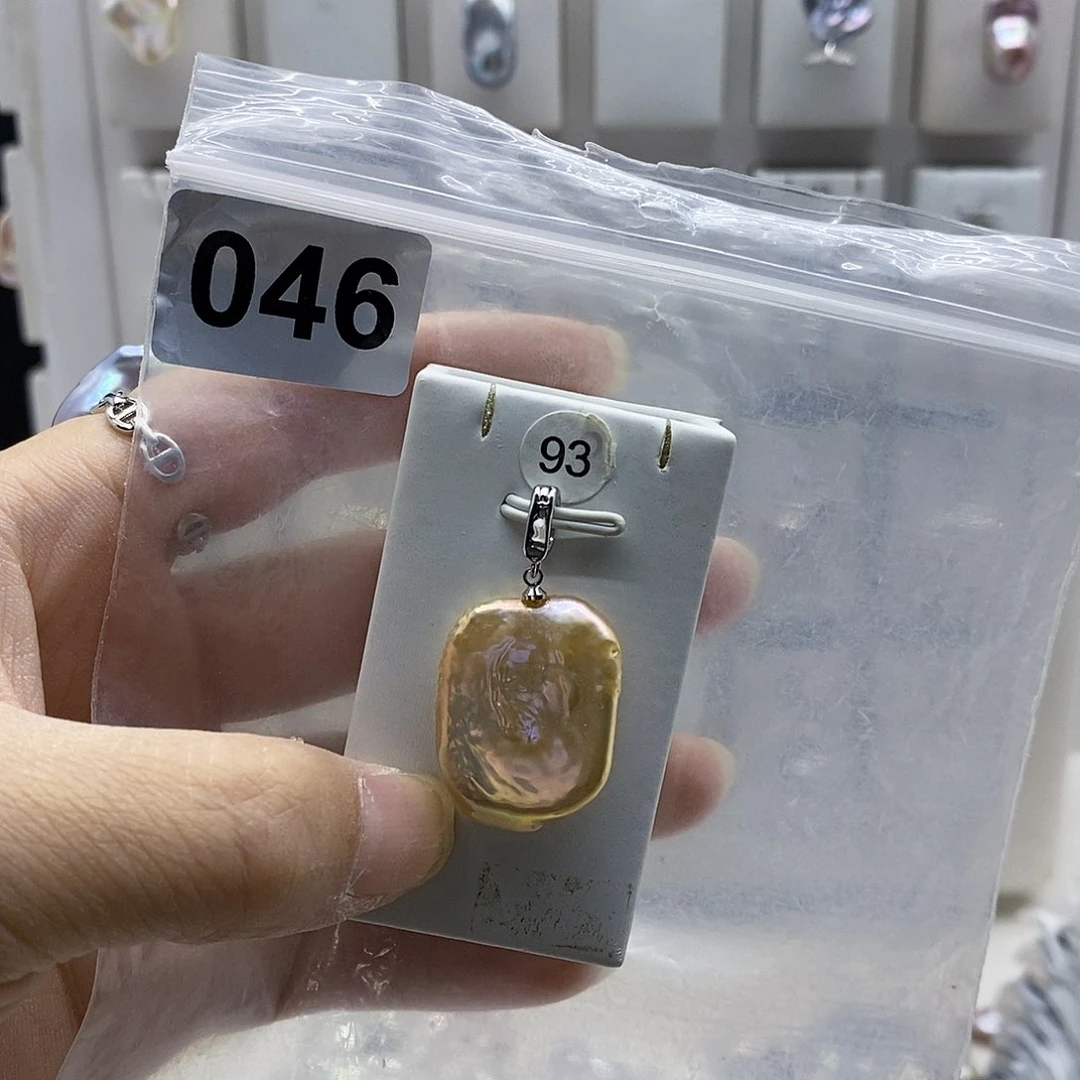 颈饰合金淡水珍珠