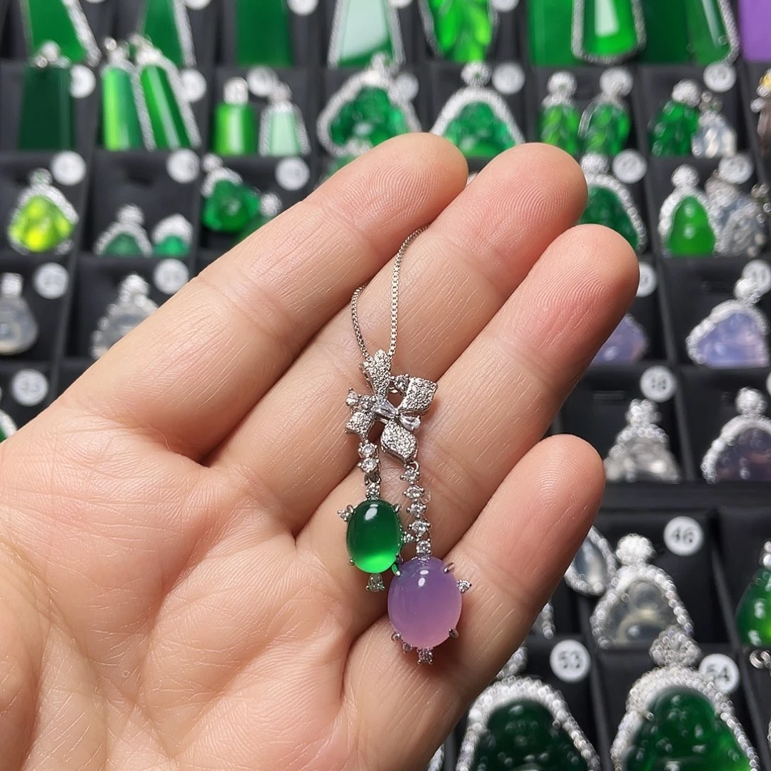 玛瑙/玉髓合金颈饰
