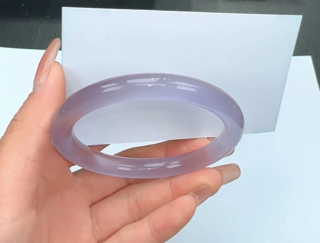 64圈口【冰紫手镯】圆条款【支持7天无理由退换货】