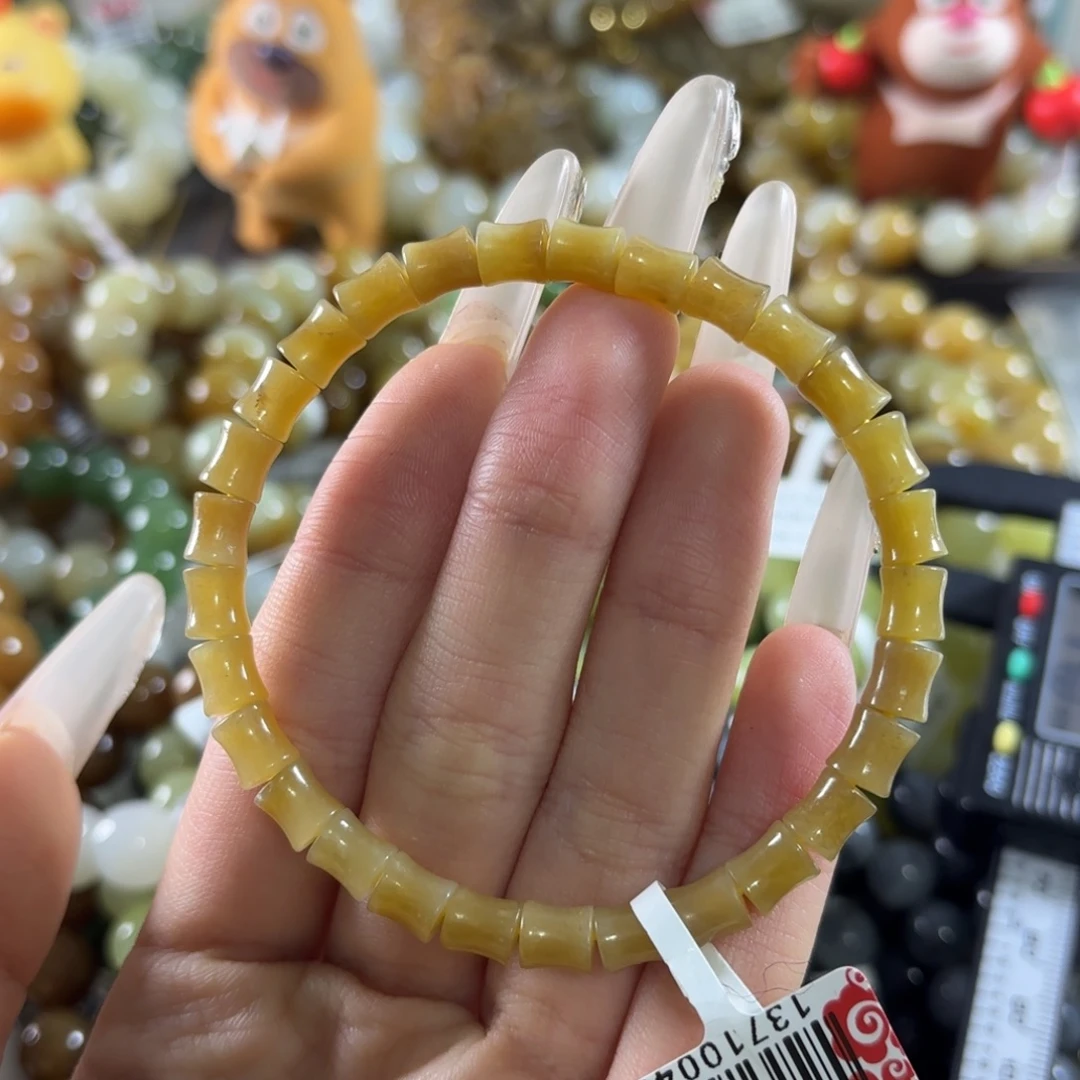 和田玉未镶嵌手链268