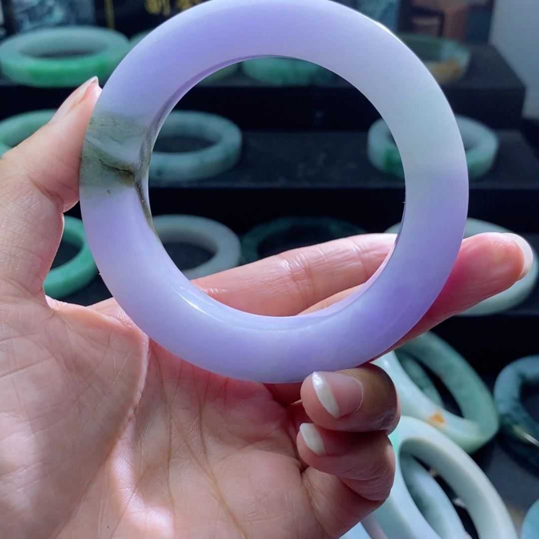 定制翡翠手镯未镶嵌加*