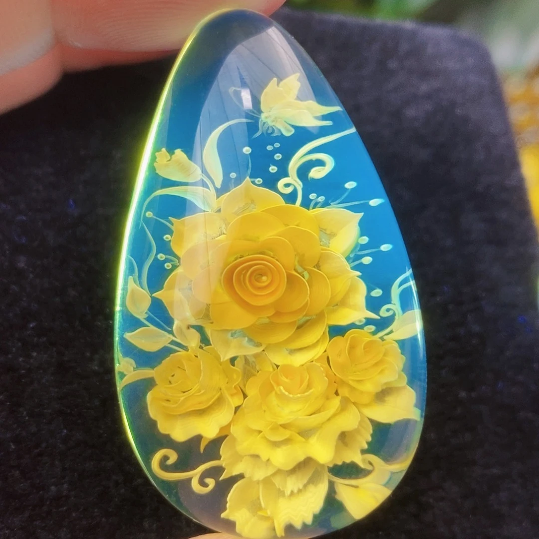 【闪购商品】金珀吊坠(不含链)未镶嵌
