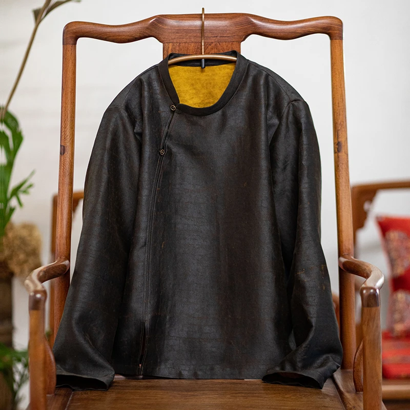 youyuansu/幽元素原创女装新中式宽松立领上衣