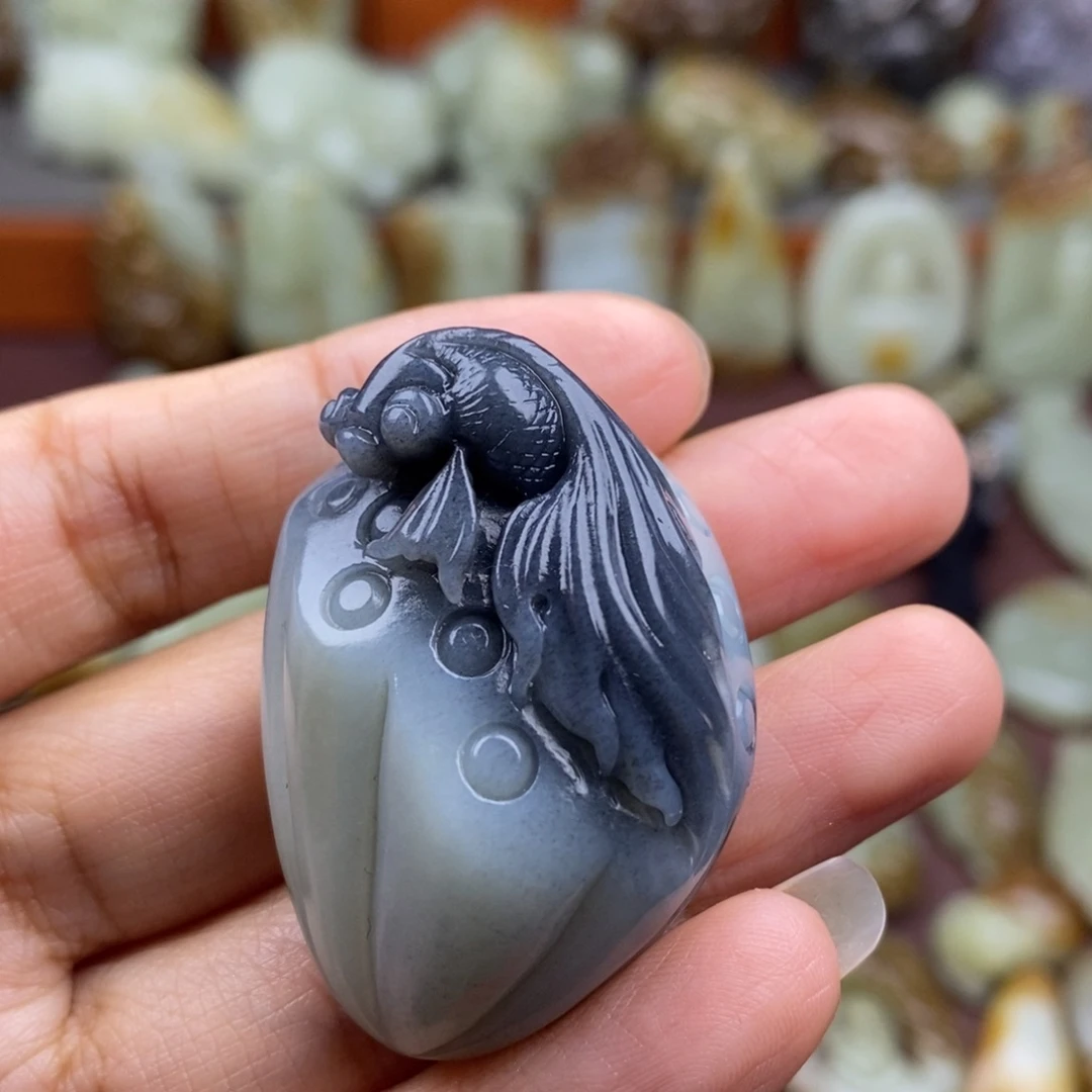 和田玉（糖玉）未镶嵌挂件❀**❀