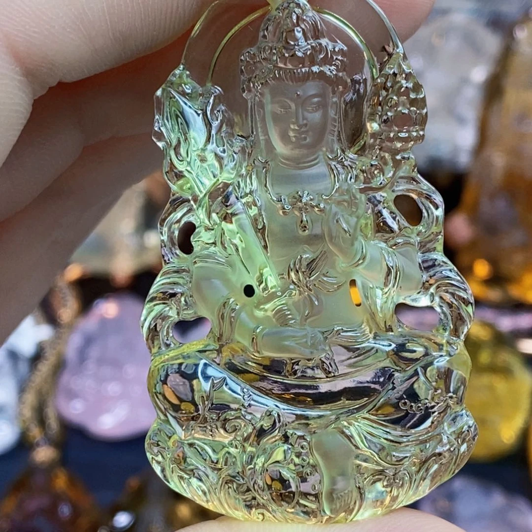 水晶颈饰未镶嵌✎****卄吊坠