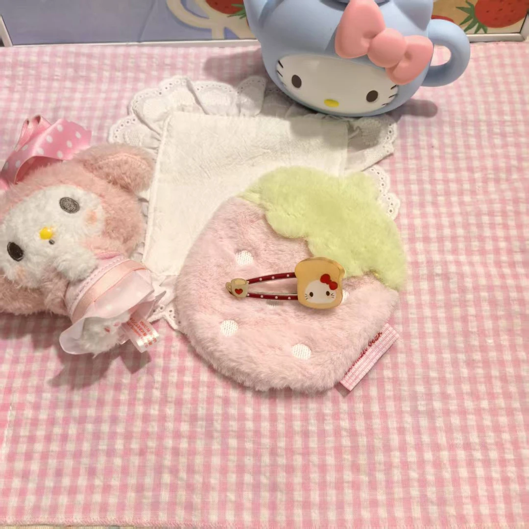 3.小吐司kitty发夹