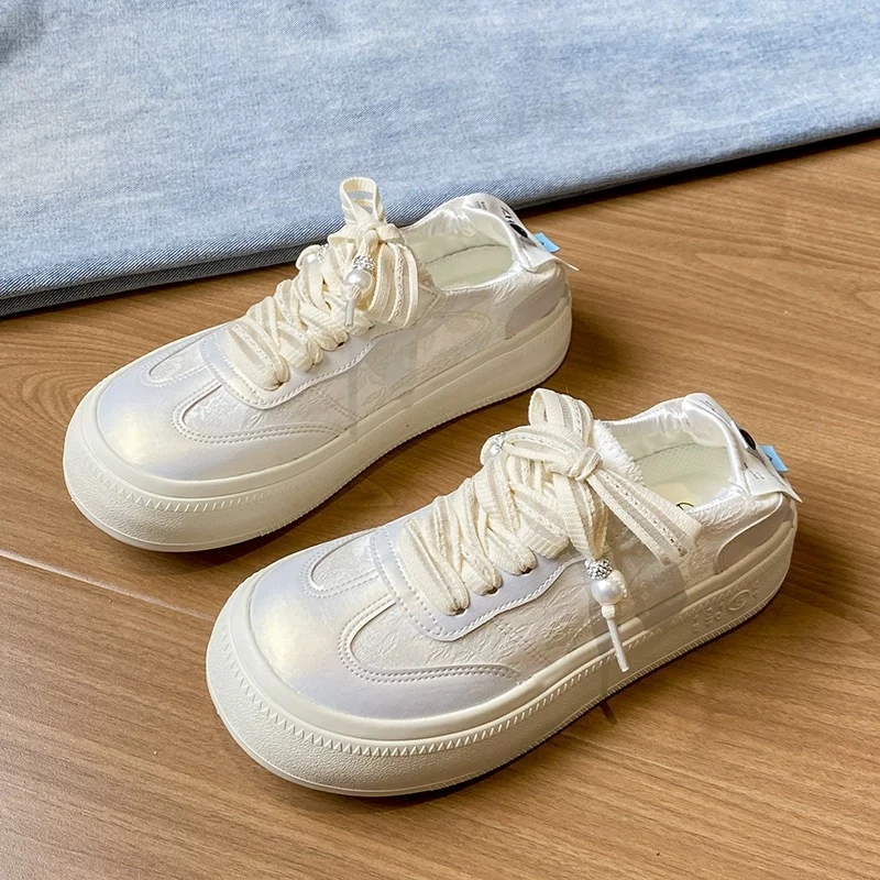 女生春夏新款板鞋雨伞布板鞋百搭学生鞋TP357