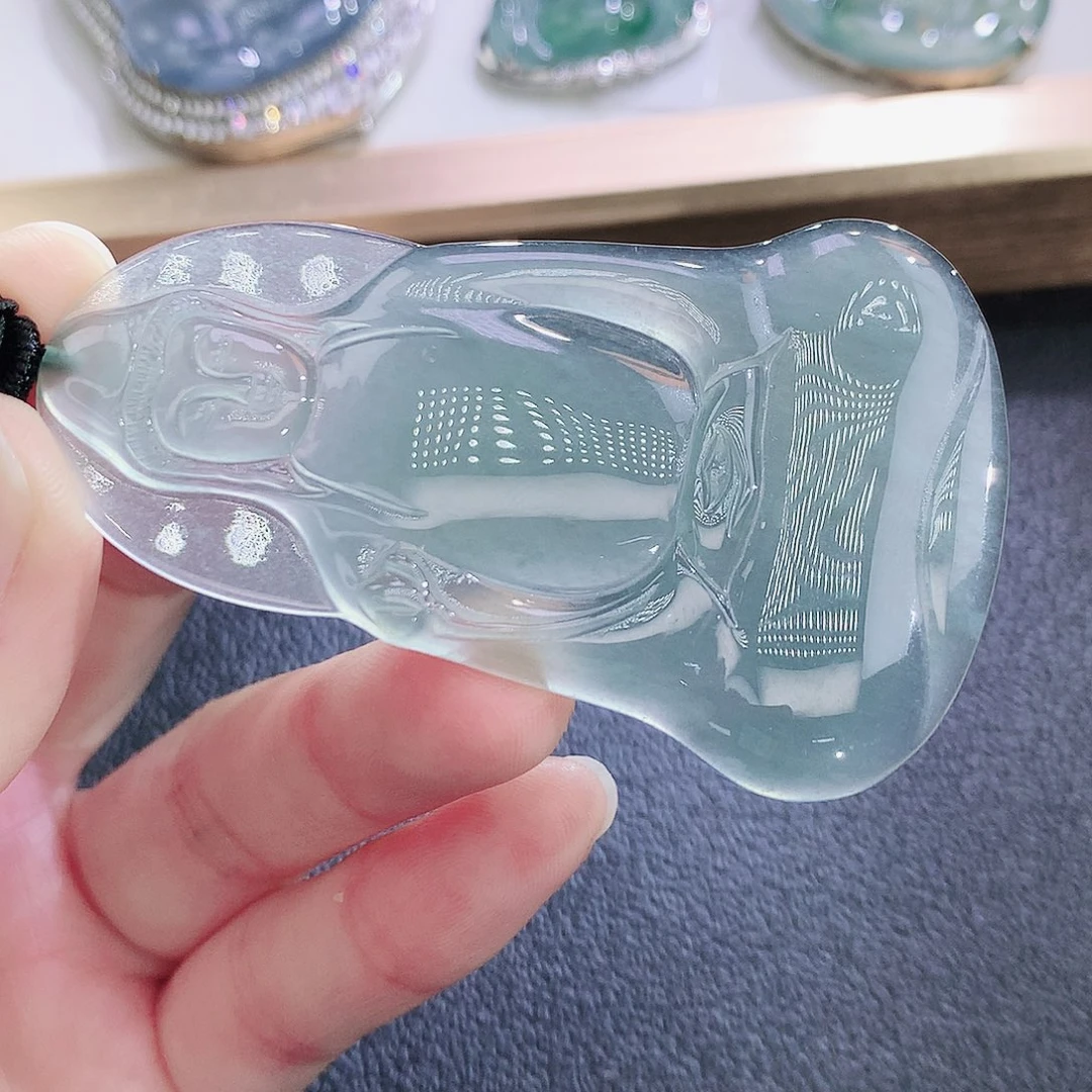 翡翠未镶嵌挂件翡翠