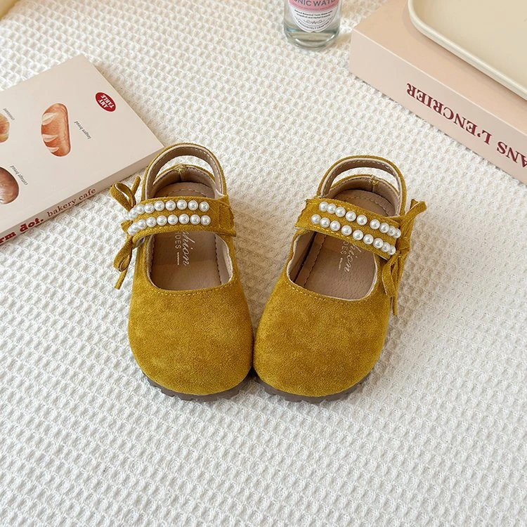 女凉鞋儿童幼儿圆头皮鞋春秋不限季节宝宝鞋婴儿夏季水钻女宝