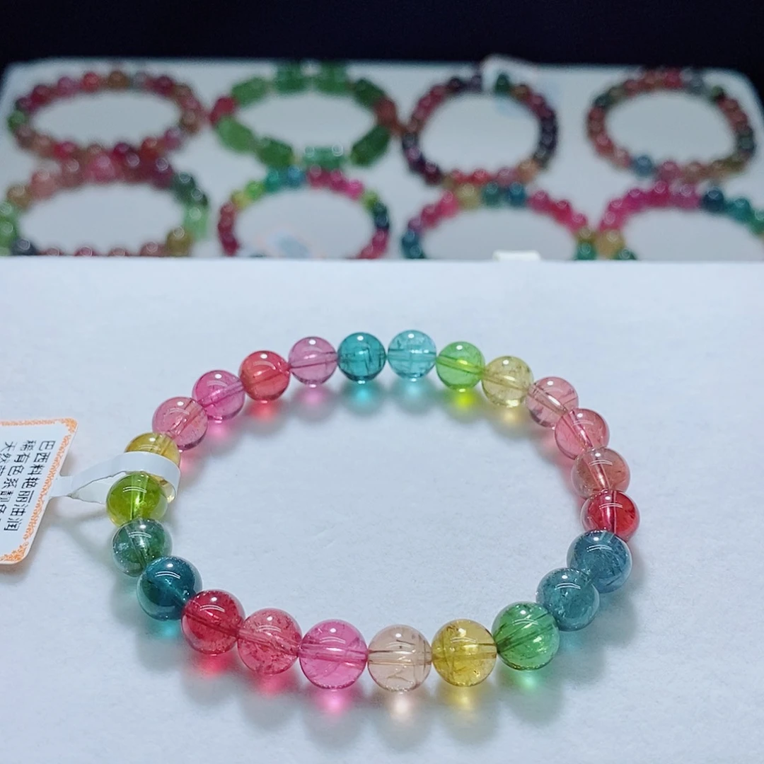 手链未镶嵌碧玺7.6mm左右