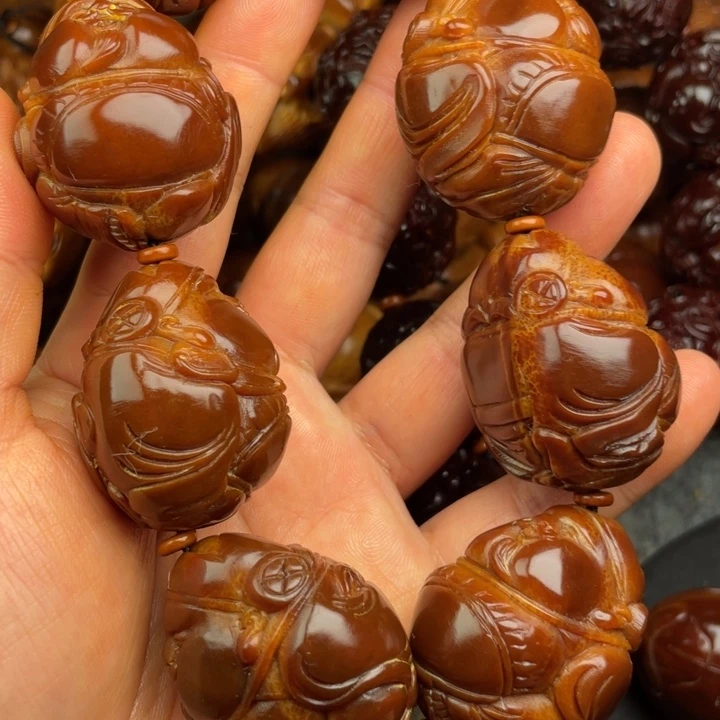 沉***金吊坠橄榄核橄榄核