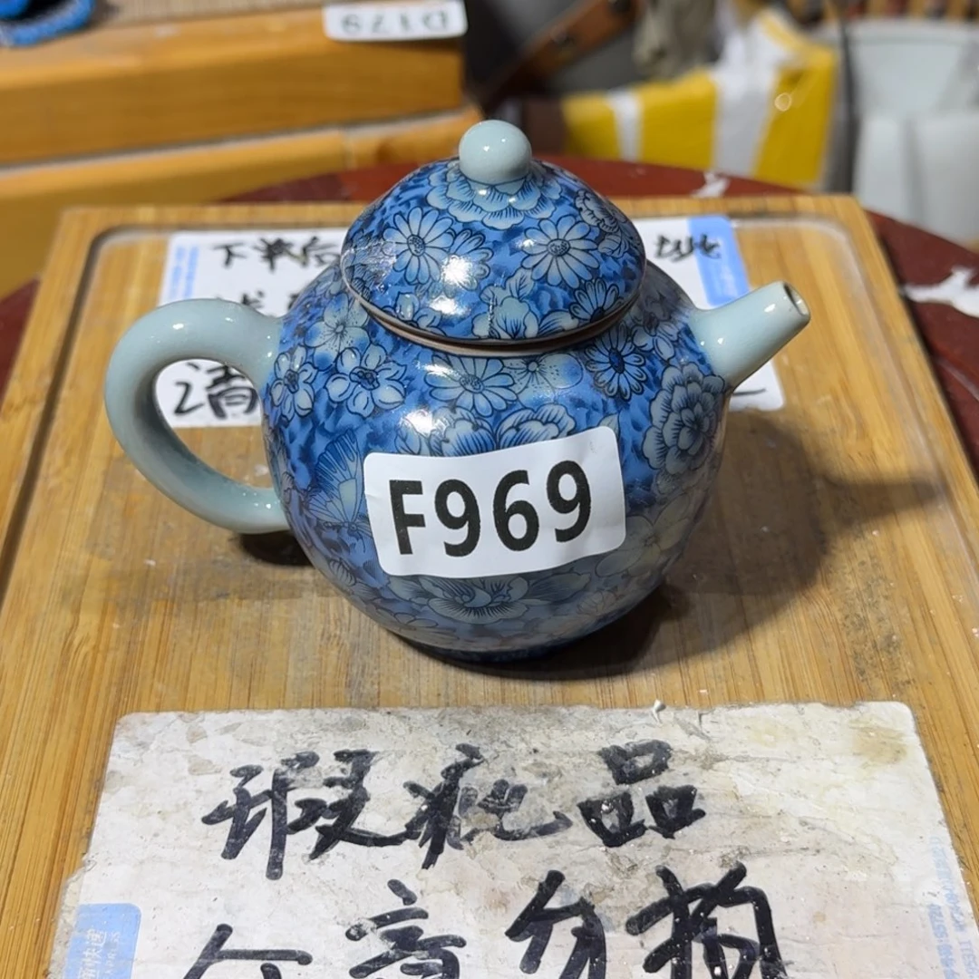 瑕疵介意勿拍陶瓷器皿F966