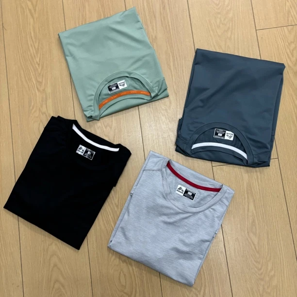 男子速干弹力运动短袖T恤