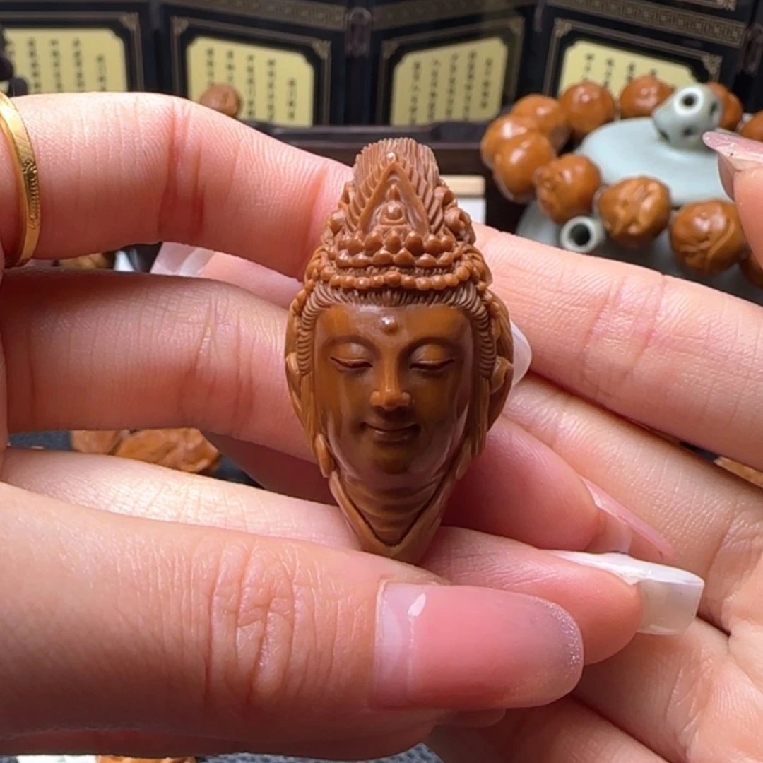【闪购商品】橄榄核把件最美观音