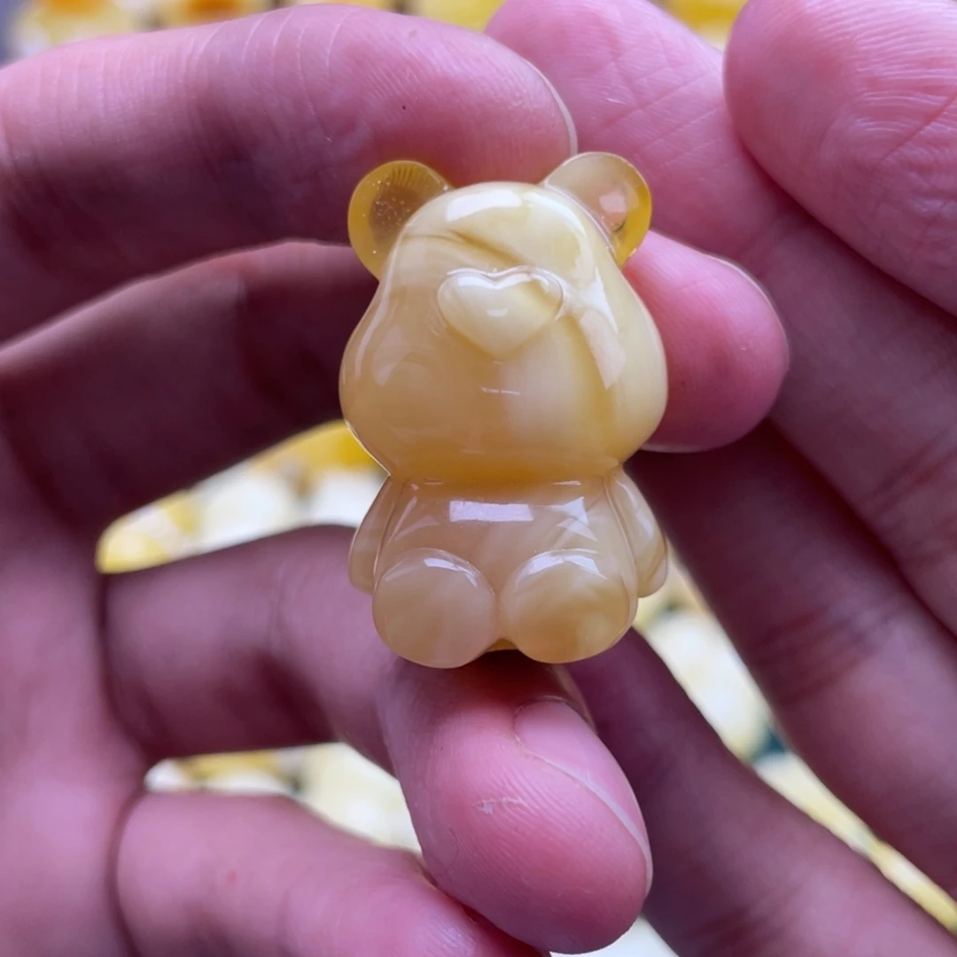 琥珀未镶嵌裸石蜜蜡