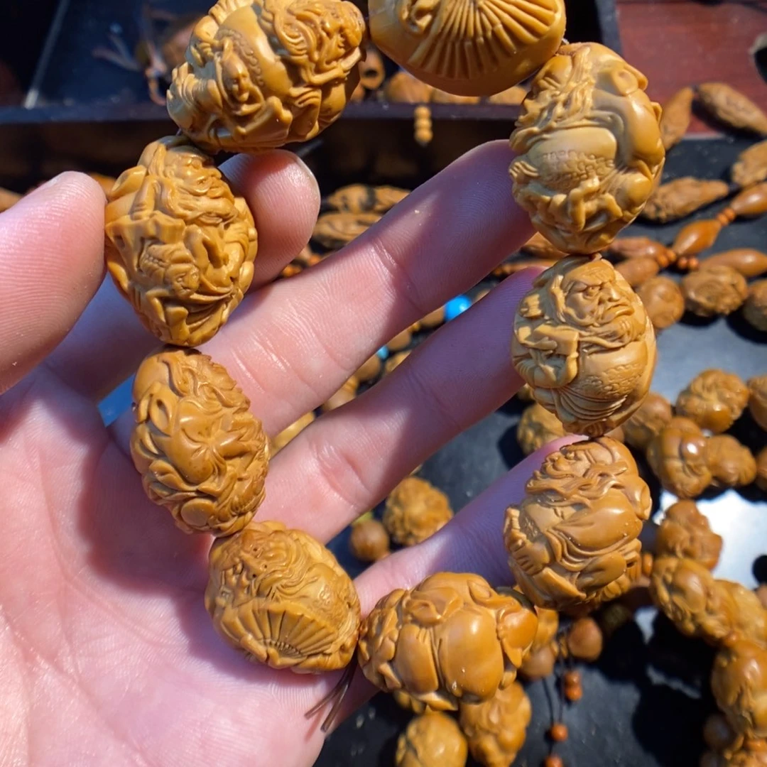 橄榄核手串/手链钟馗