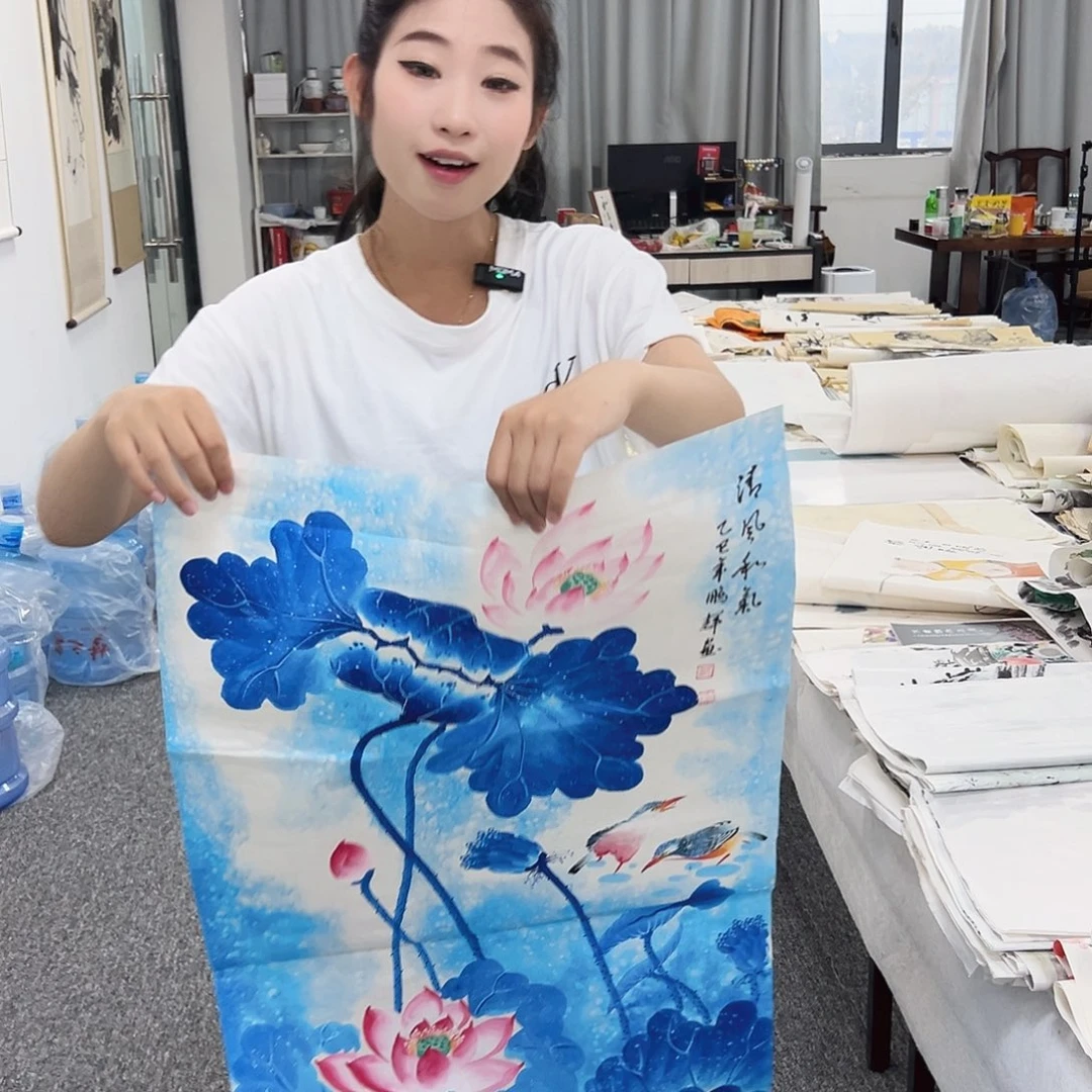 国画国画作品纯手绘