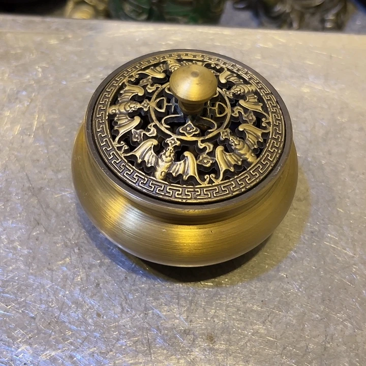 黄铜摆件，文房工艺品摆件