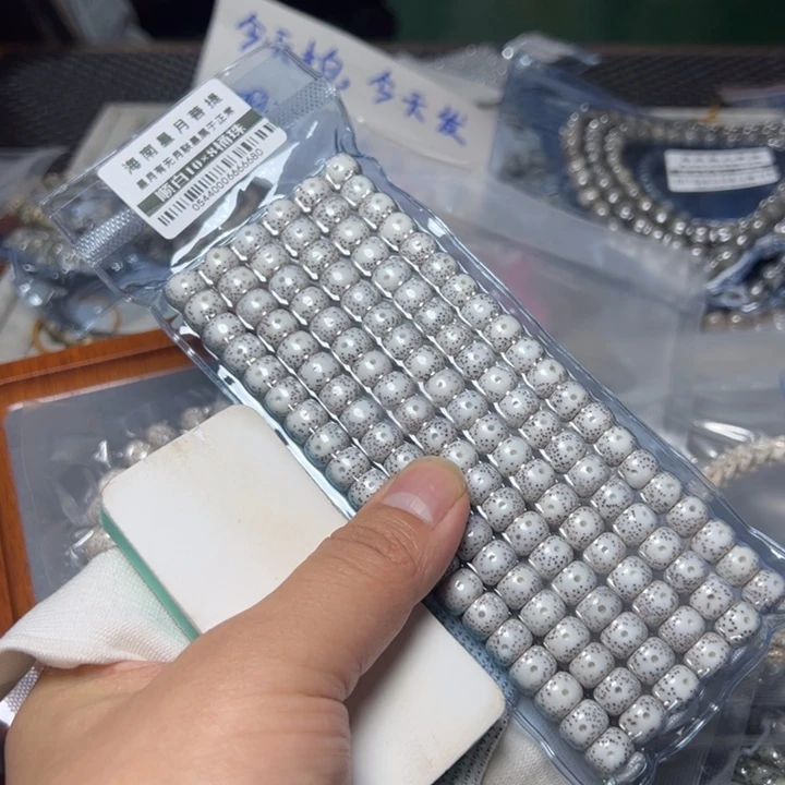星月菩提手串桶珠10×8左右108颗