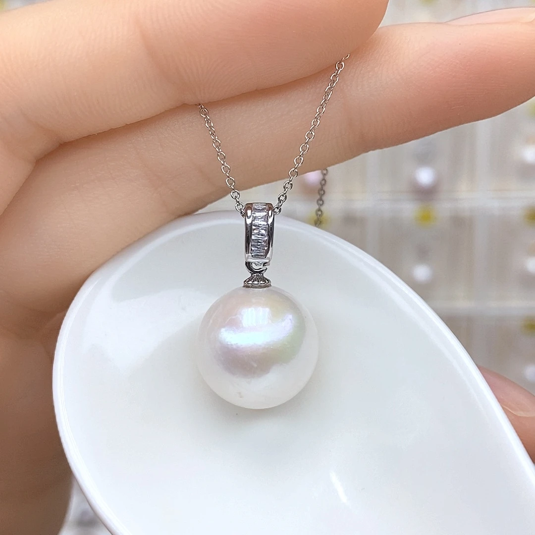 淡水珍珠合金颈饰