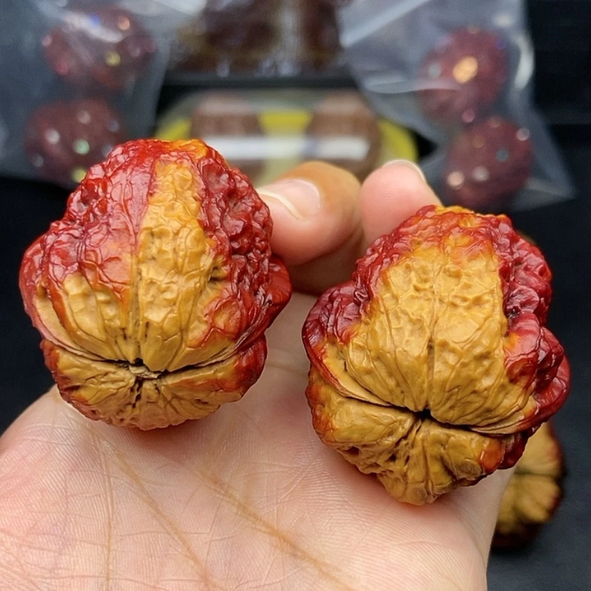 【闪购商品】把件文玩核桃41尺金蟾王