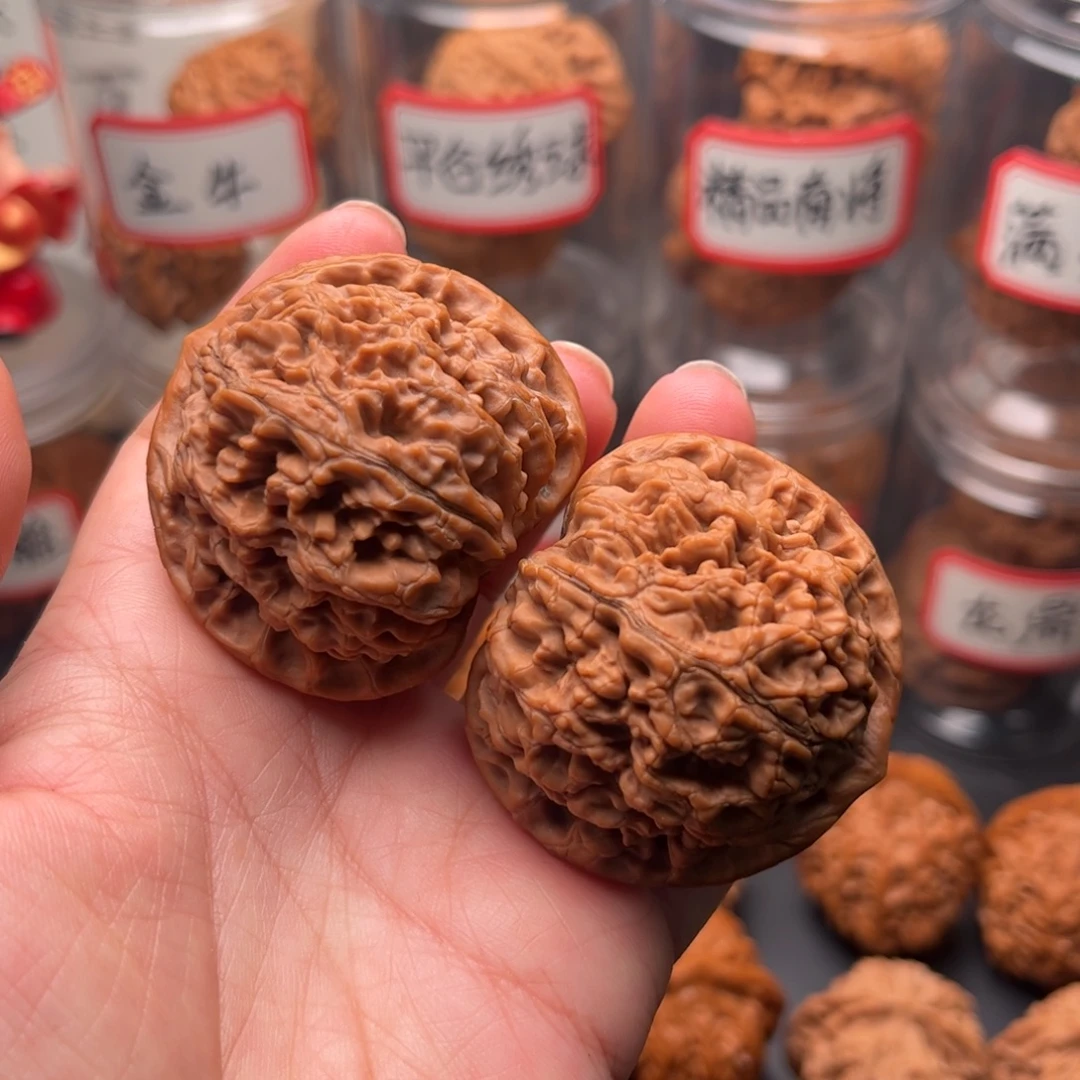 把件文玩核桃45精品水龙纹