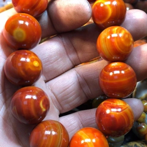 玛瑙/玉髓手链合金杨*