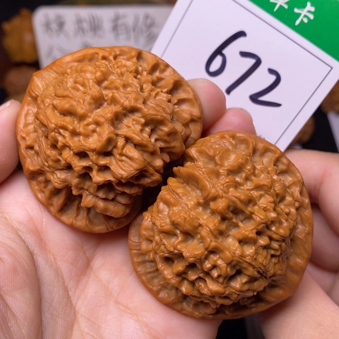 把件文玩核桃672官帽5.1