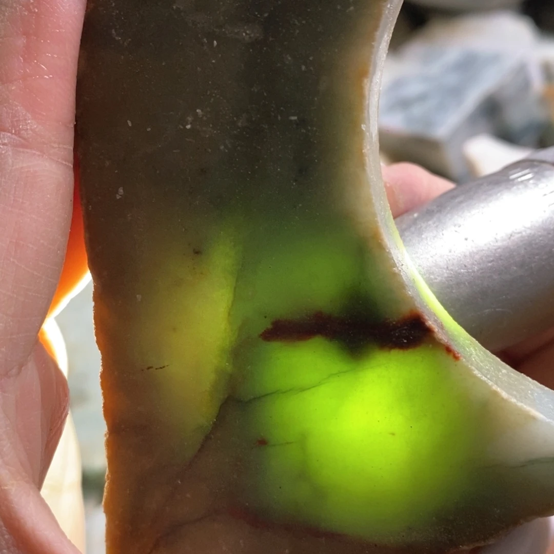 颈饰未镶嵌翡翠天然翡翠