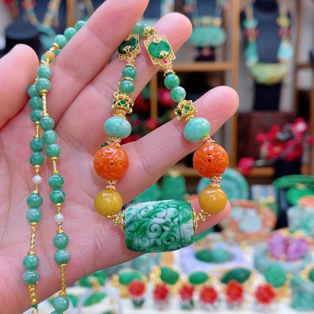 翡翠颈饰合金48小时鉴赏期